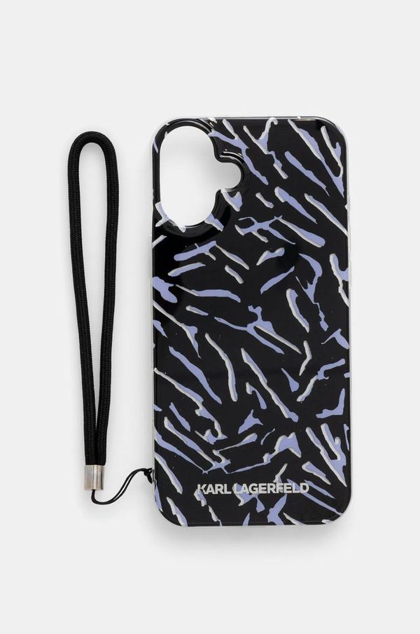 Karl Lagerfeld Etui za telefon Karl Lagerfeld iPhone 16 Plus 6.7 boja: ljubičasta, KLHCP16MHZBPKCCU