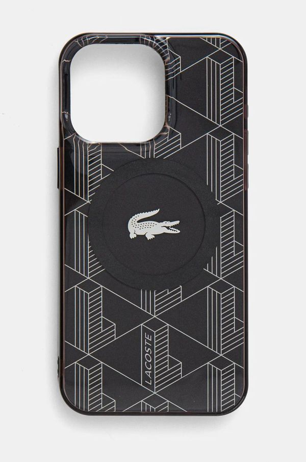 Lacoste Etui za telefon Lacoste iPhone 15 Pro Max 6.7 boja: crna, LCHMP15XUBSK
