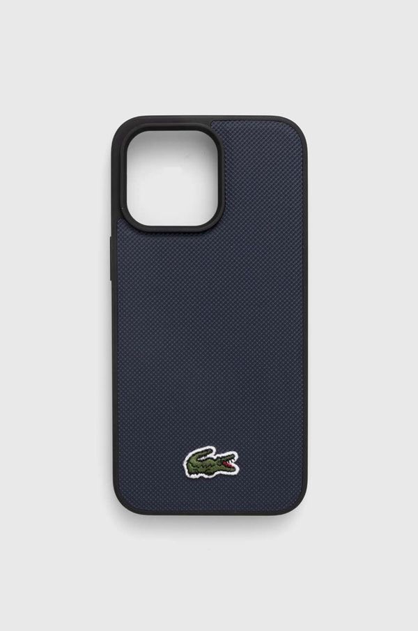 Lacoste Etui za telefon Lacoste iPhone 15 Pro Max 6.7" boja: tamno plava