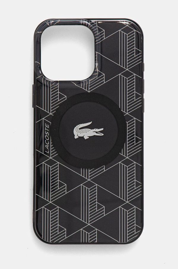 Lacoste Etui za telefon Lacoste iPhone 16 Pro Max 6.9 boja: crna, LCHMP16XUBSK