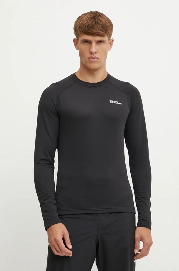 Jack Wolfskin Funkcionalna majica dugih rukava Jack Wolfskin Infinite Warm boja: crna, A60322