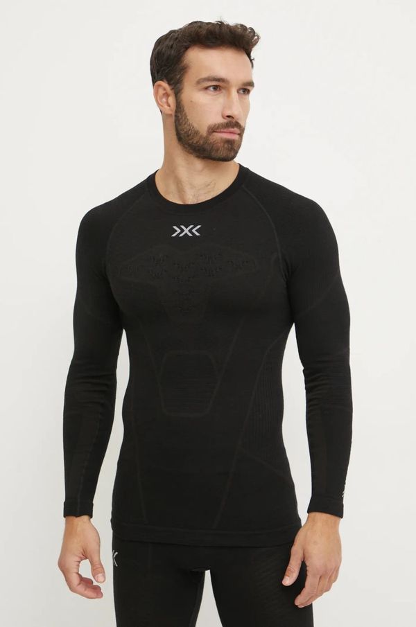X-bionic Funkcionalna majica dugih rukava X-Bionic Symbio Merino boja: crna, YTB2W24M