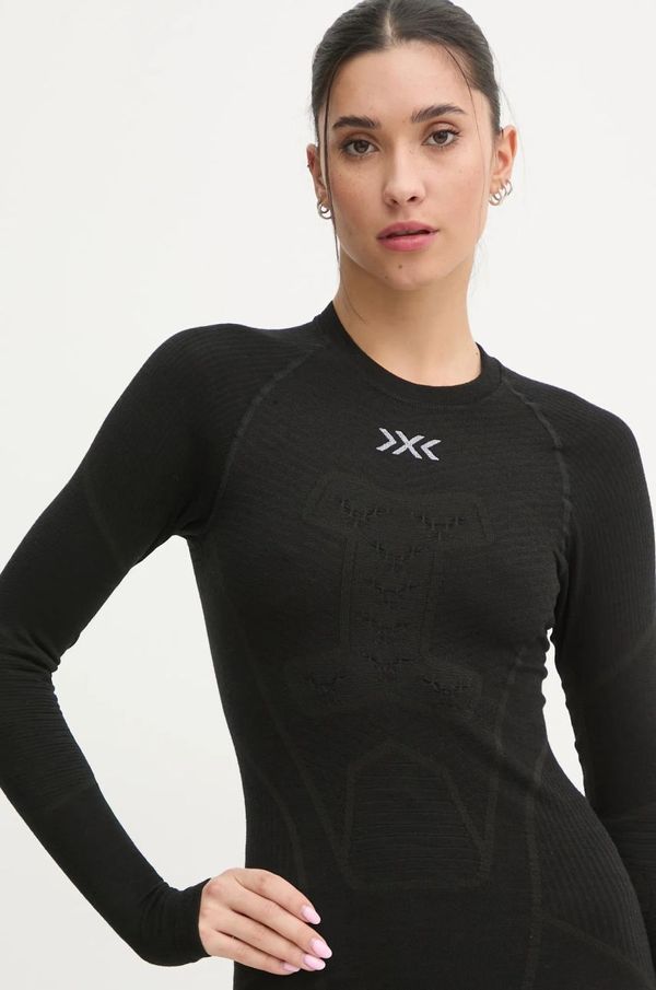 X-bionic Funkcionalna majica dugih rukava X-Bionic Symbio Merino boja: crna, YTB2W24W