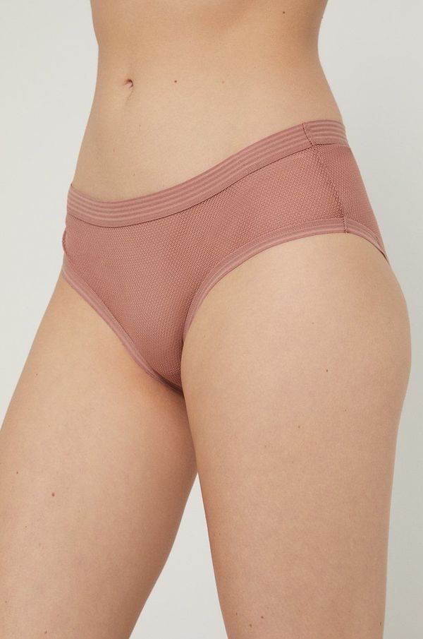 DKNY Gaćice Dkny boja: smeđa, prozirne