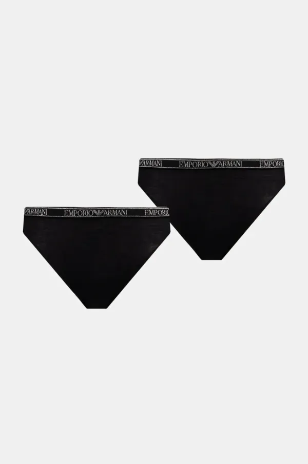 Emporio Armani Underwear Gaćice Emporio Armani Underwear 2-pack boja: crna, EW000403 AF10889