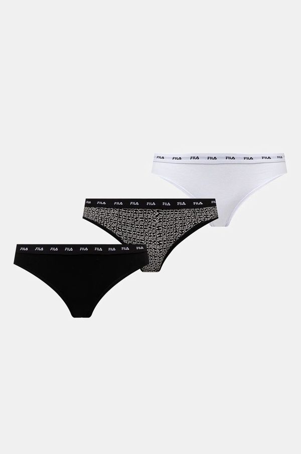 Fila Gaćice Fila 3-pack boja: crna, FU6317/3