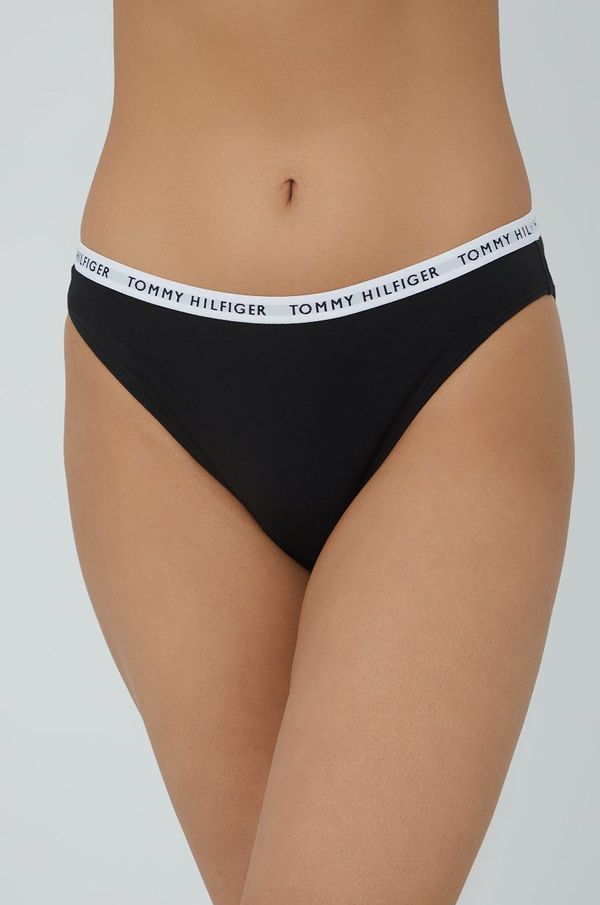Tommy Hilfiger Gaćice Tommy Hilfiger (3-pack) boja: crna