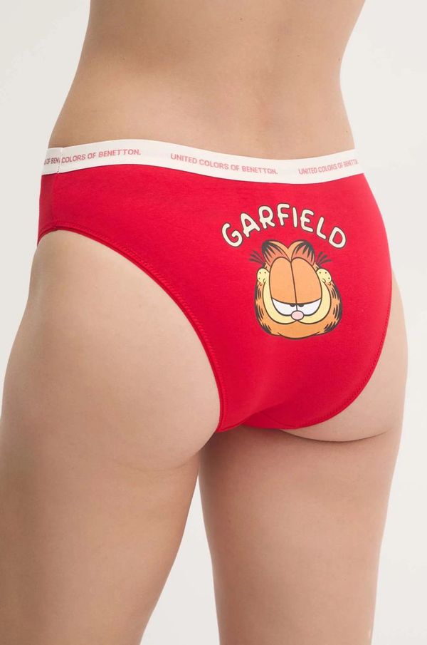 United Colors of Benetton Gaćice United Colors of Benetton x GARFIELD boja: crvena, 32IM1S01W