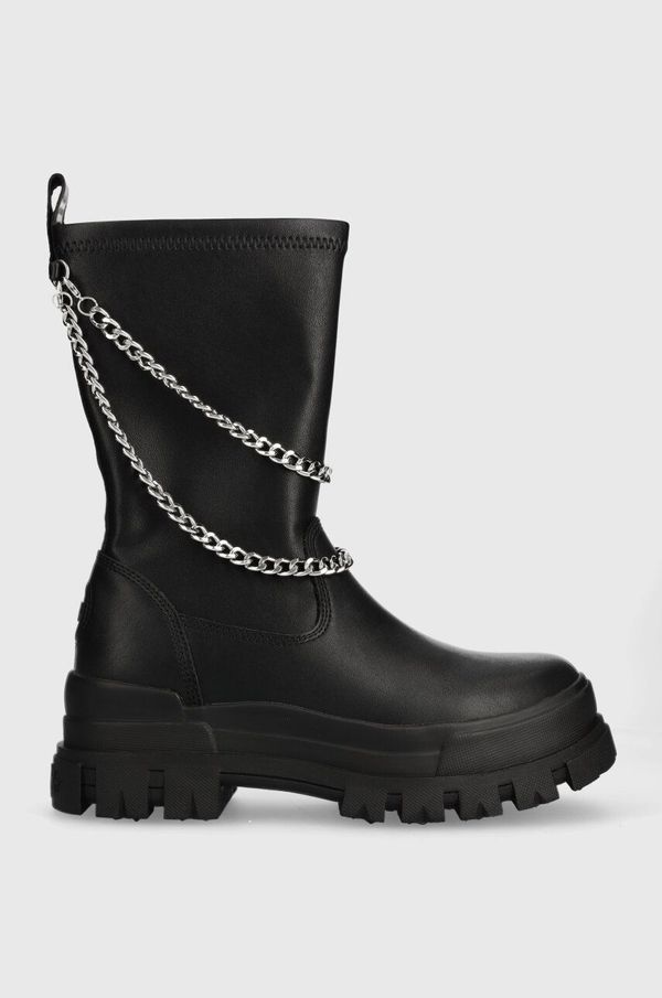 Buffalo Gležnjače Buffalo Aspha Sock Chain za žene, boja: crna, s platformom, 1622313