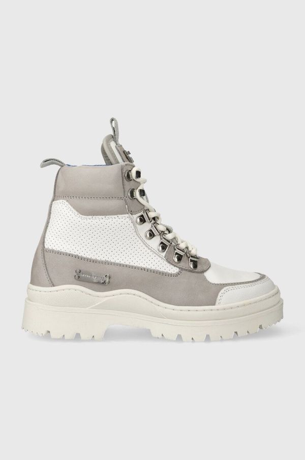 Filling Pieces Gležnjače Filling Pieces Mountain Onyx za žene, boja: siva, ravni potplat, 64333811901