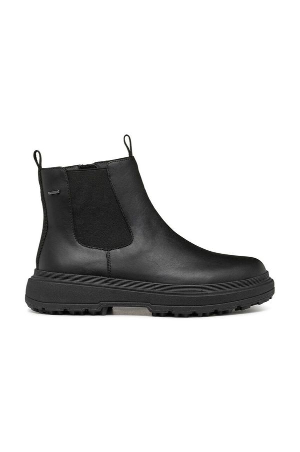 Geox Gležnjače Geox D LAMIDIE + GRIP ABX za žene, boja: crna, ravni potplat, D46XMD 00085 C9999
