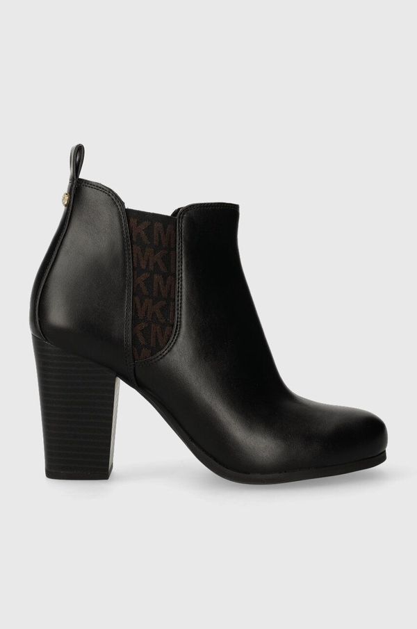 MICHAEL Michael Kors Gležnjače MICHAEL Kors Evaline za žene, boja: crna, s debelom potpeticom, 40F3EVHEGL