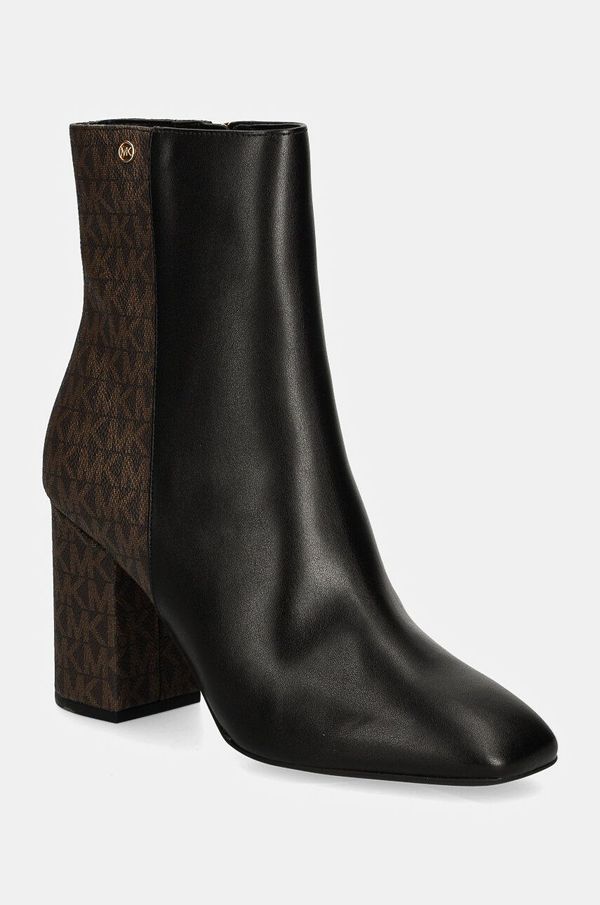 MICHAEL Michael Kors Gležnjače MICHAEL Michael Kors Hazel za žene, boja: crna, s debelom potpeticom, 40F4HZHEFL.007