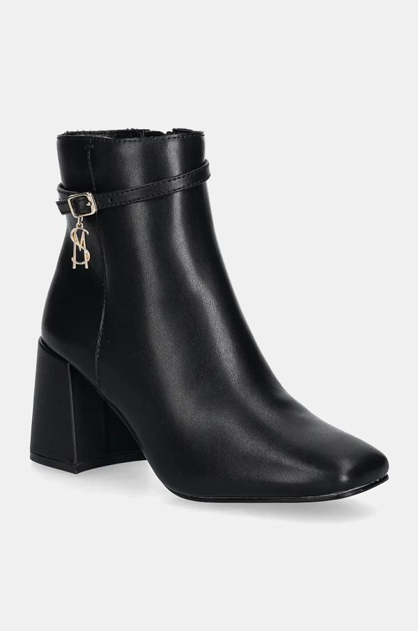 Steve Madden Gležnjače Steve Madden Risa-E za žene, boja: crna, s debelom potpeticom, SM19000116