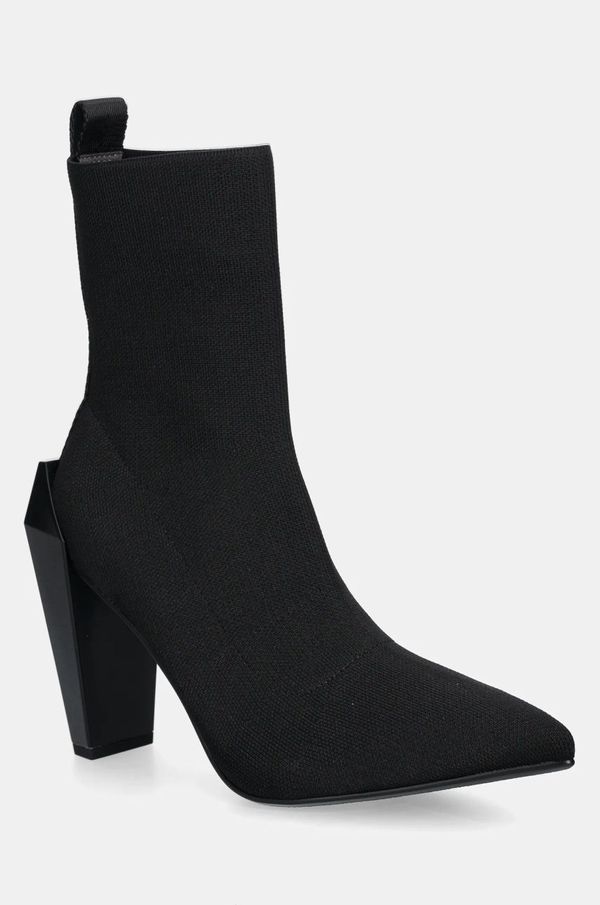 United Nude Gležnjače United Nude Gem Sock Hi za žene, boja: crna, s debelom potpeticom, 1087601117