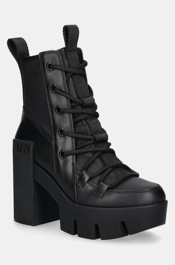 United Nude Gležnjače United Nude Grip Explorer Mid za žene, boja: crna, s debelom potpeticom, 108830154