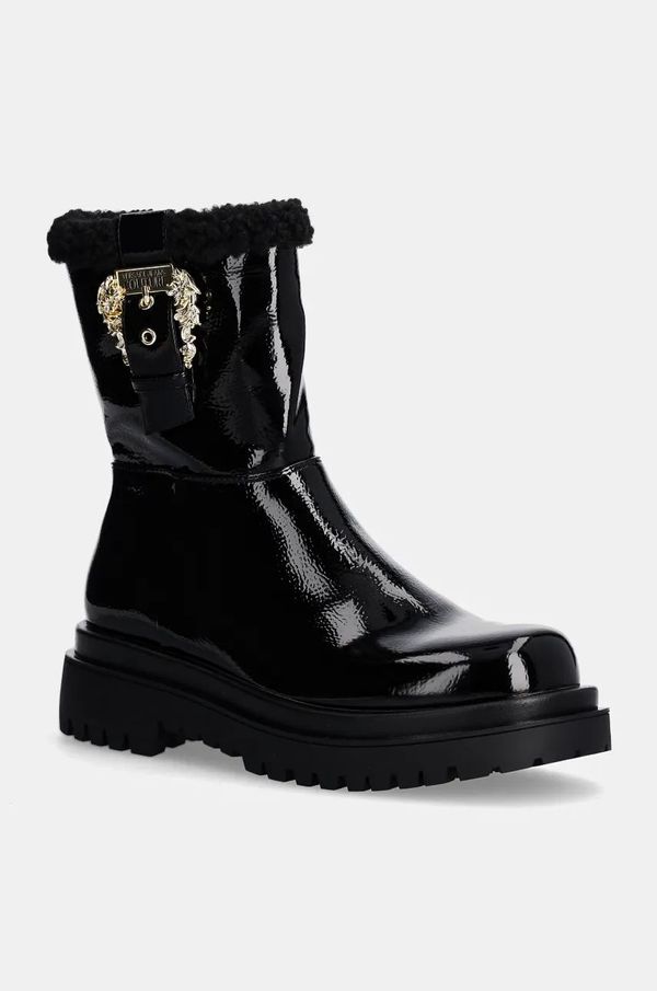 Versace Jeans Couture Gležnjače Versace Jeans Couture Drew za žene, boja: crna, s platformom, 77VA3S69 ZS866 899