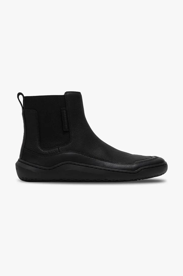 Vivobarefoot Gležnjače Vivobarefoot GOBI CHELSEA za žene, boja: crna, ravni potplat, 201432