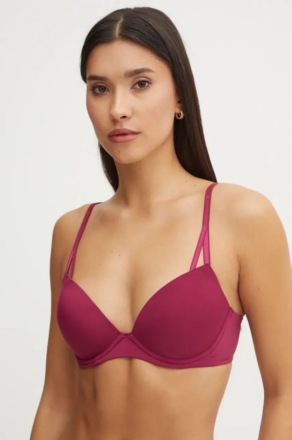 Calvin Klein Underwear Grudnjak Calvin Klein Underwear boja: ljubičasta, bez uzorka, 000QF6016E