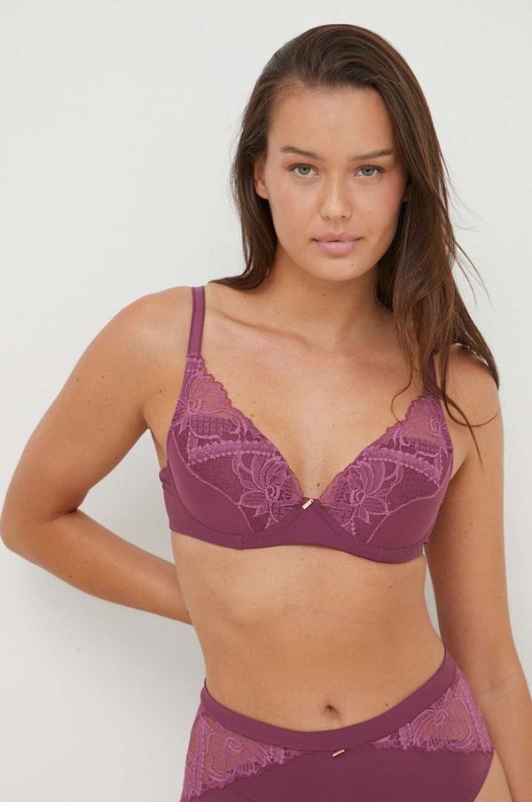 Chantelle Grudnjak Chantelle boja: ljubičasta, satenski, glatki model
