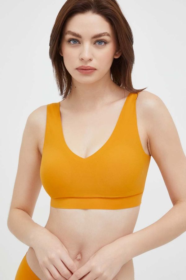 Chantelle Grudnjak Chantelle SOFT STRETCH boja: žuta, bez uzorka