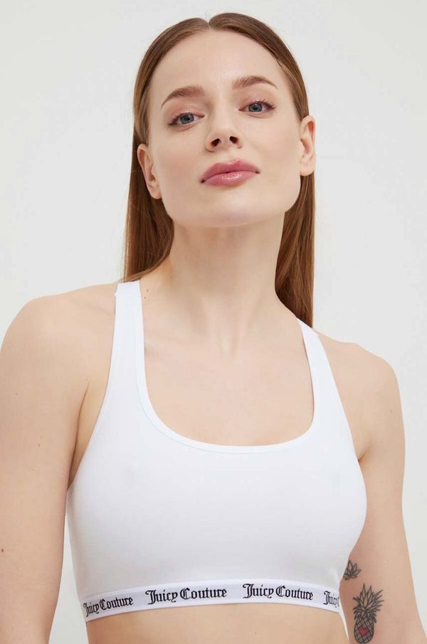 Juicy Couture Grudnjak Juicy Couture boja: bijela, bez uzorka