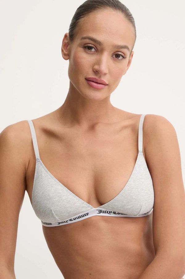 Juicy Couture Grudnjak Juicy Couture TRIANGLE BRA boja: siva, bez uzorka, JCLQB224518