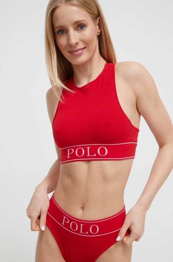 Polo Ralph Lauren Grudnjak Polo Ralph Lauren boja: crvena, bez uzorka
