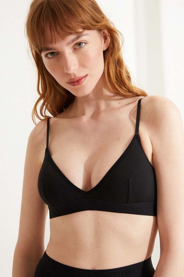 women'secret Grudnjak women'secret boja: crna, bez uzorka