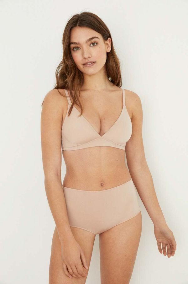 women'secret Grudnjak women'secret NATURAL boja: bež, glatki model