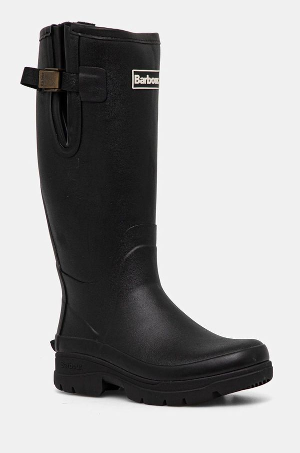 Barbour Gumene čizme Barbour Tempest za muškarce, boja: crna, MRF0016BK31