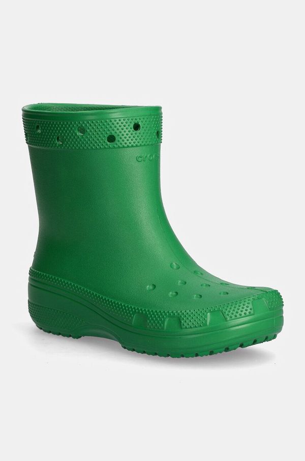 Crocs Gumene čizme Crocs Classic Rain Boot za žene, boja: zelena, 208363