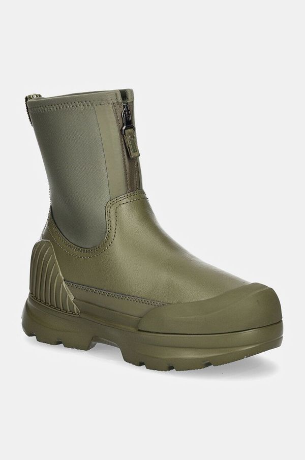 Ugg Gumene čizme UGG Neumel X Zip za žene, boja: zelena, 1158235-BVS