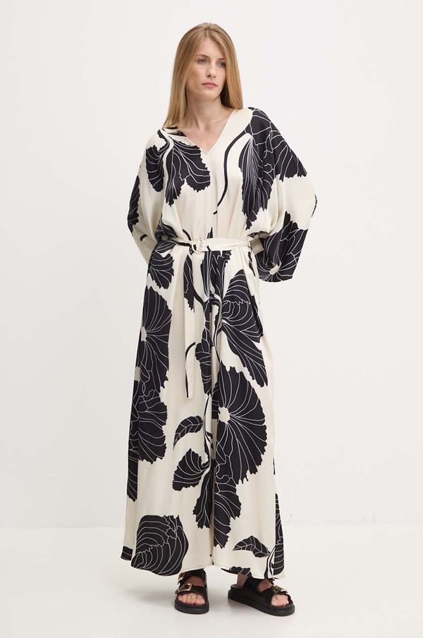 Answear Lab Haljina Answear Lab boja: crna, maxi, oversize