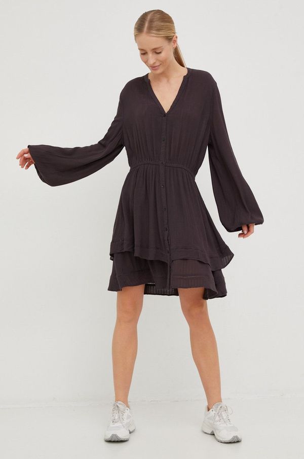 Billabong Haljina Billabong boja: siva, midi, oversize