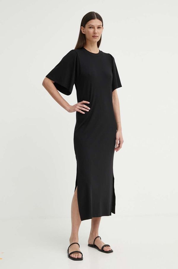 Bruuns Bazaar Haljina Bruuns Bazaar LuteaBBNathalena dress boja: crna, maxi, ravna, BBW4019