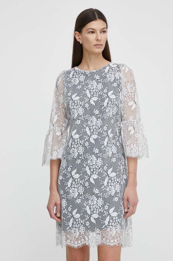 Bruuns Bazaar Haljina Bruuns Bazaar TuberosaBBMajah dress boja: bijela, mini, širi se prema dolje, BBW3837