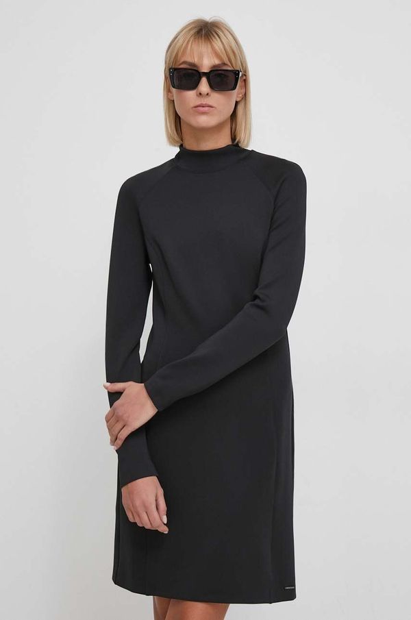 Calvin Klein Haljina Calvin Klein boja: crna, mini, ravna, K20K206466