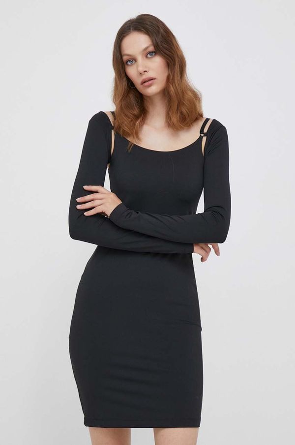 Calvin Klein Jeans Haljina Calvin Klein Jeans boja: crna, mini, uska