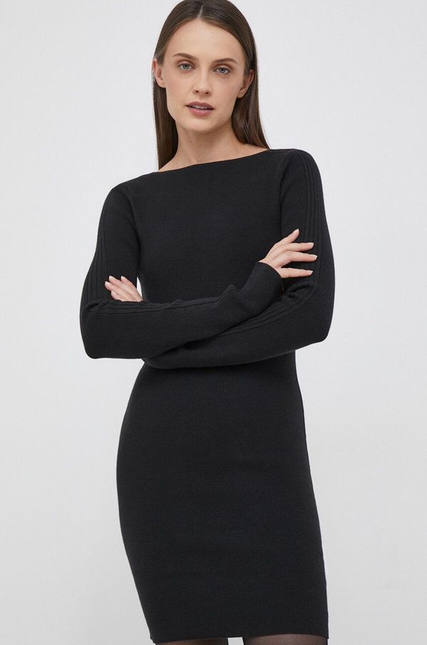 Calvin Klein Jeans Haljina Calvin Klein Jeans boja: crna, mini, uska
