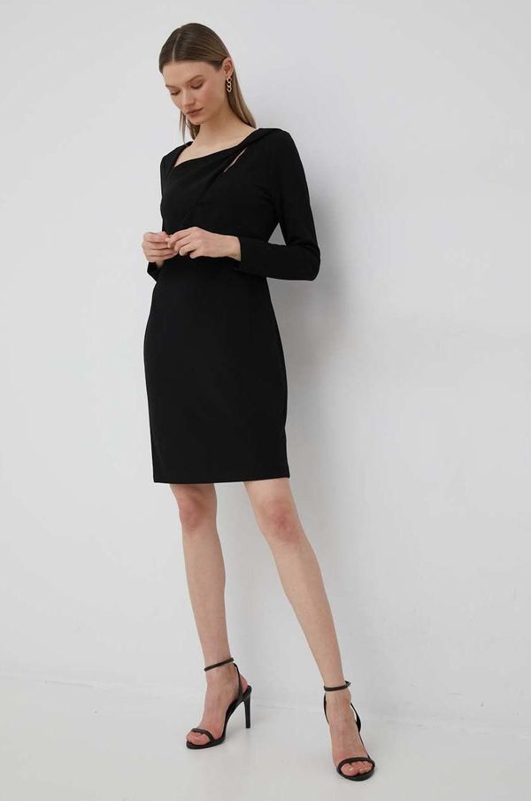 DKNY Haljina Dkny boja: crna, mini, ravna