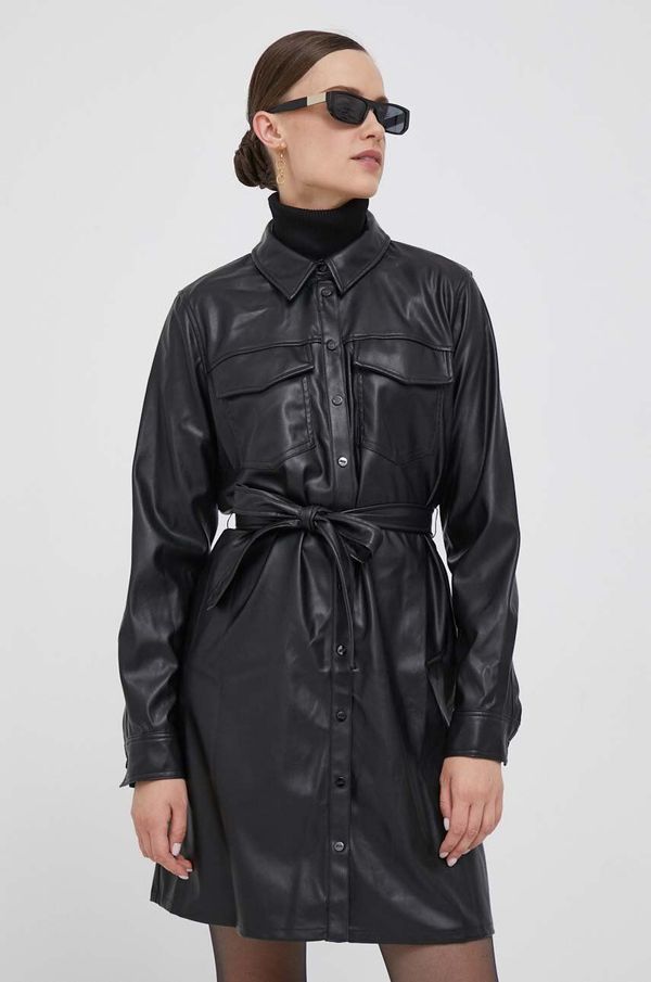 DKNY Haljina Dkny boja: crna, mini, ravna