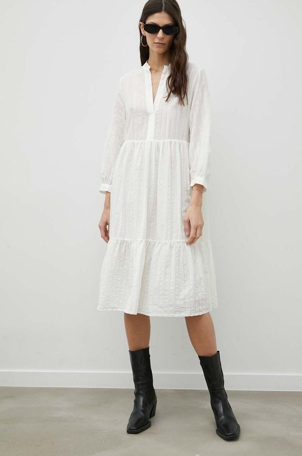 Drykorn Haljina Drykorn Sorcha boja: bijela, mini, oversize