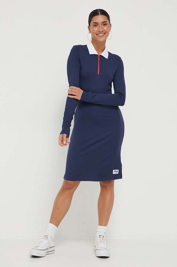Fila Haljina Fila boja: tamno plava, mini, ravna