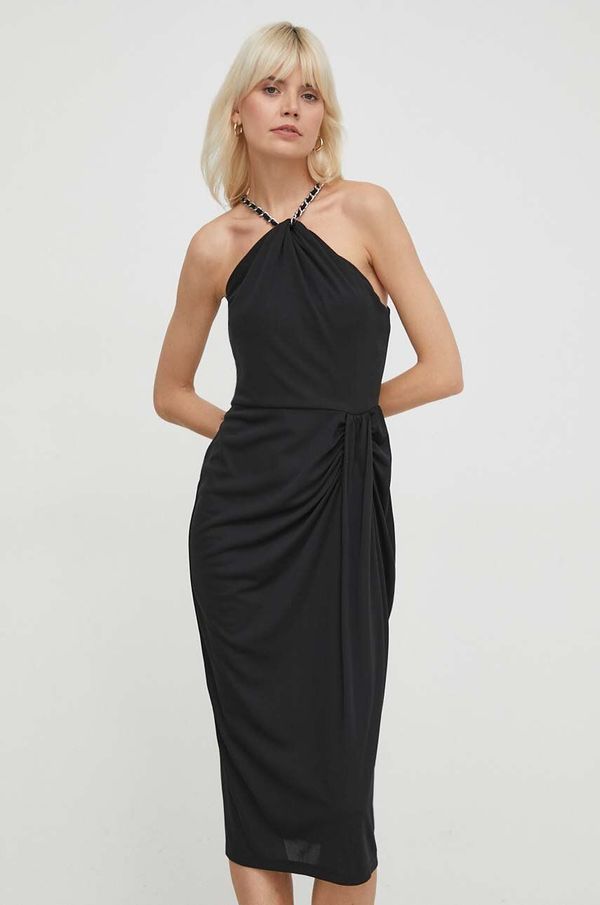Lauren Ralph Lauren Haljina Lauren Ralph Lauren boja: crna, mini, ravna