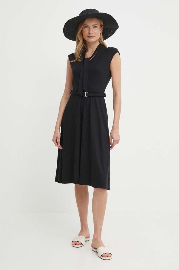 Lauren Ralph Lauren Haljina Lauren Ralph Lauren boja: crna, mini, širi se prema dolje, 250933440