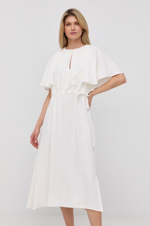 Liviana Conti Haljina Liviana Conti boja: bijela, midi, oversize