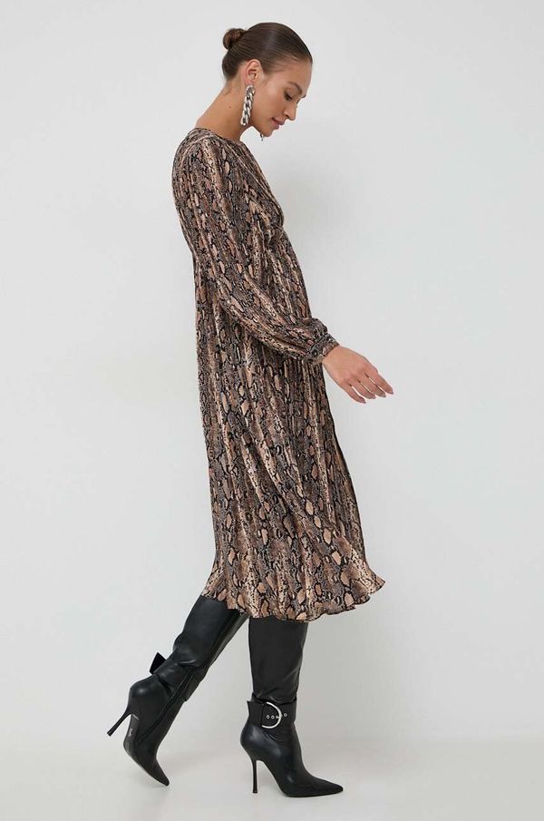 MICHAEL Michael Kors Haljina MICHAEL Michael Kors boja: crna, midi, oversize