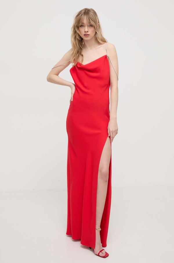 Nissa Haljina Nissa boja: crvena, maxi, ravna, RS14746