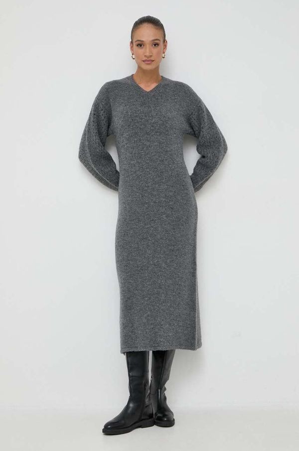 Beatrice B Haljina s primjesom vune Beatrice B boja: siva, maxi, oversize